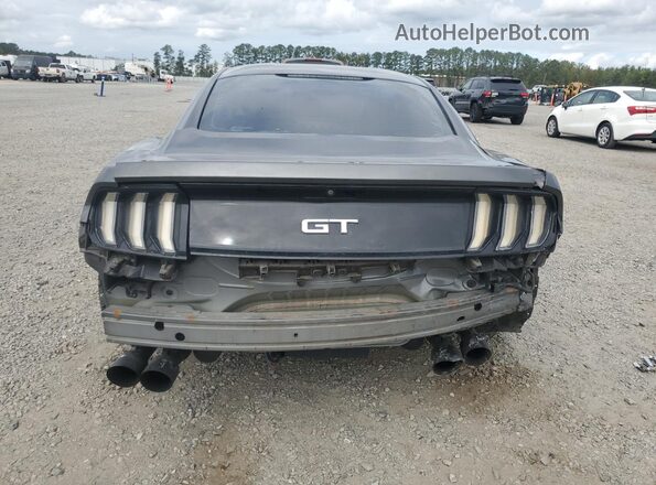 1FA6P8CF2H5342655 2017 FORD MUSTANG Gray Вид ззаду