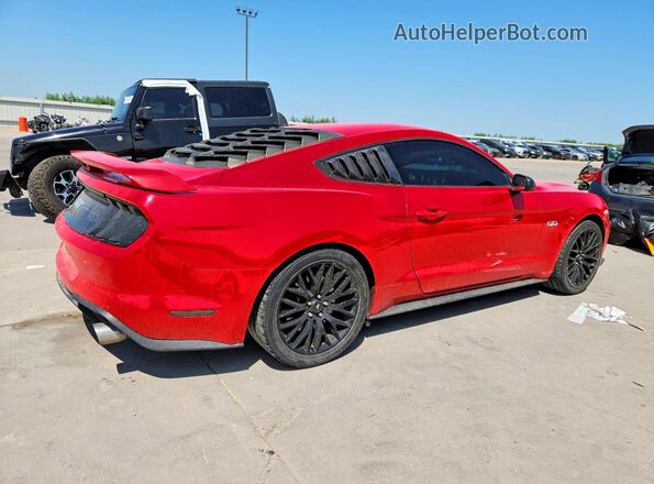 1FA6P8CF2J5120719 2018 FORD MUSTANG Red Tył prawy