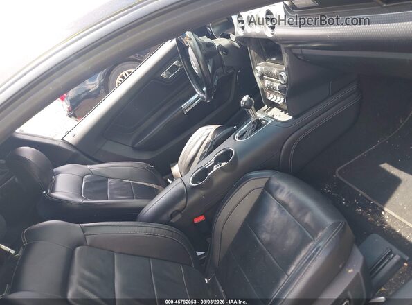 1FA6P8CF2K5132614 2019 FORD MUSTANG Gray Front interior view