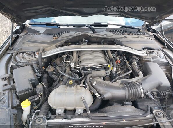 1FA6P8CF2K5132614 2019 FORD MUSTANG Gray Rear view