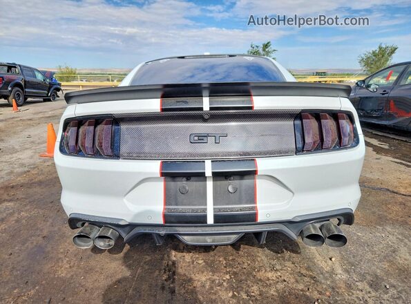 1FA6P8CF2K5153026 2019 FORD MUSTANG White უკანა ხედი
