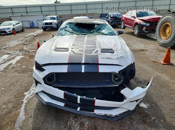 1FA6P8CF2K5153026 2019 FORD MUSTANG White წინა ხედი
