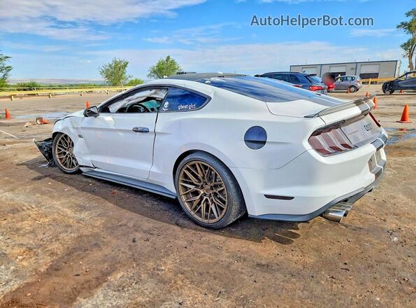 1FA6P8CF2K5153026 2019 FORD MUSTANG White უკანა მარცხენა
