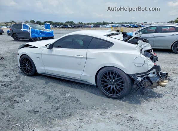 1FA6P8CF2L5169387 2020 FORD MUSTANG White Trasero izquierdo