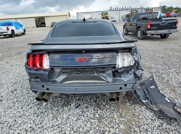 1FA6P8CF2N5142032 2022 FORD MUSTANG Gray Vista trasera