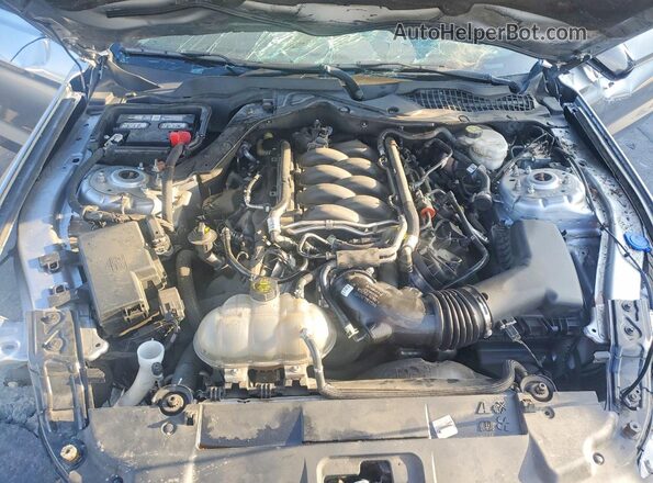 1FA6P8CF2P5303871 2023 FORD MUSTANG Silver Widok wnętrza z tyłu