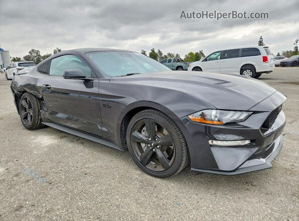 1FA6P8CF2P5307273 2023 FORD MUSTANG Charcoal წინა მარჯვენა