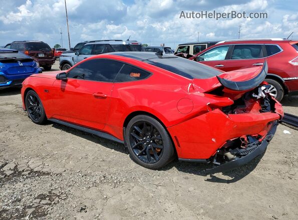1FA6P8CF2R5419705 2024 FORD MUSTANG Red Tył lewy