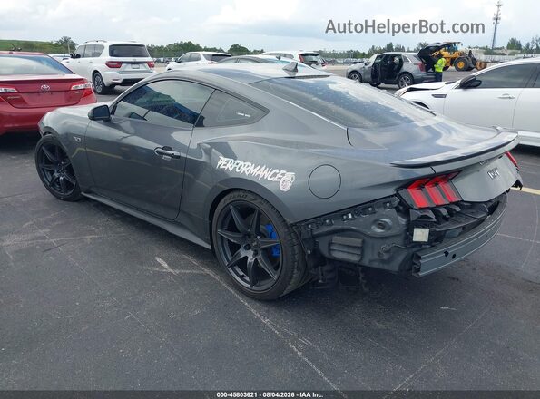 1FA6P8CF2R5421762 2024 FORD MUSTANG Gray Rear left