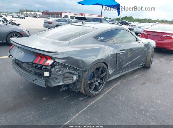 1FA6P8CF2R5421762 2024 FORD MUSTANG Gray Rear right