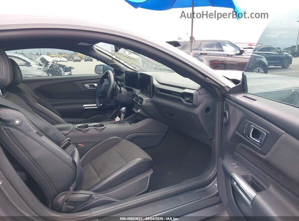 1FA6P8CF2R5421762 2024 FORD MUSTANG Gray Front interior view