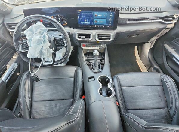 1FA6P8CF2R5432163 2024 FORD MUSTANG Black Dashboard view