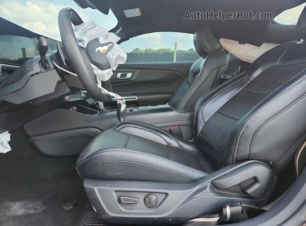 1FA6P8CF2R5432163 2024 FORD MUSTANG Black Front interior view