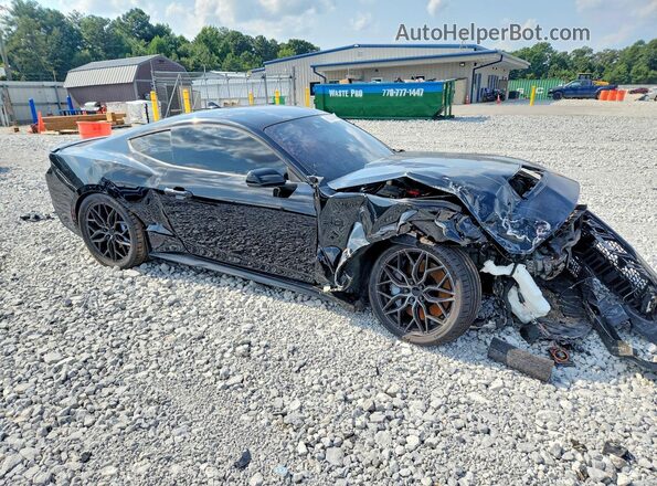 1FA6P8CF2R5432163 2024 FORD MUSTANG Black Front right