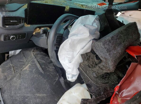 1FA6P8CF2R5436150 2024 FORD MUSTANG Red Առջևի վահանակի տեսք