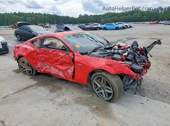 1FA6P8CF2R5436150 2024 FORD MUSTANG Red Առջևի աջ