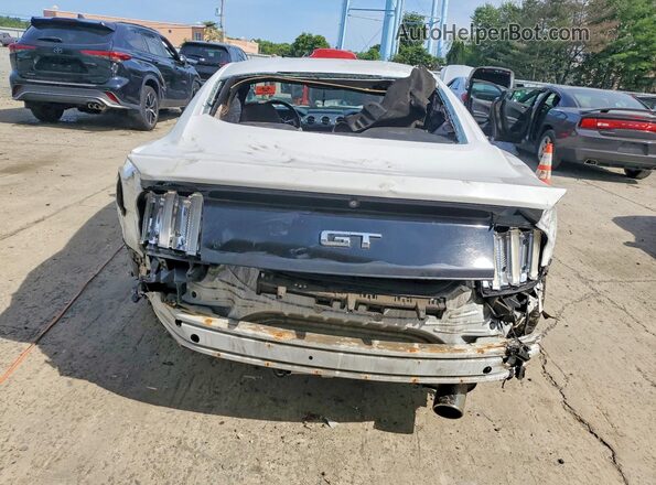 1FA6P8CF3G5264353 2016 FORD MUSTANG White Вид ззаду