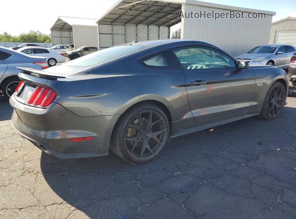 1FA6P8CF3G5269116 2016 FORD MUSTANG Gray Задня права чверть