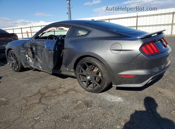 1FA6P8CF3G5269116 2016 FORD MUSTANG Gray Задня ліва чверть