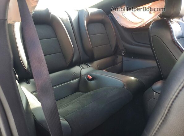 1FA6P8CF3G5269116 2016 FORD MUSTANG Gray Вид задніх сидінь