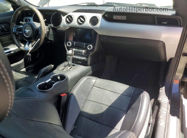 1FA6P8CF3G5290256 2016 FORD MUSTANG Gray Vista del salpicadero