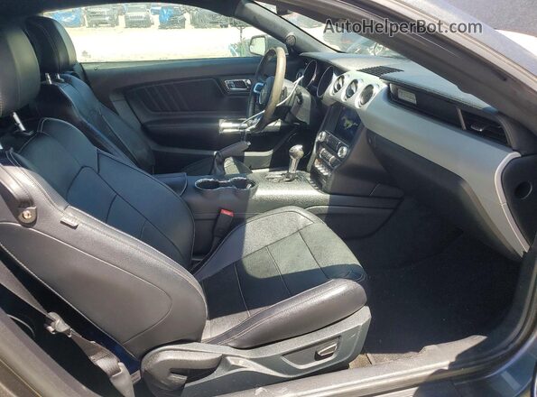 1FA6P8CF3G5290256 2016 FORD MUSTANG Gray Vista interior delantera