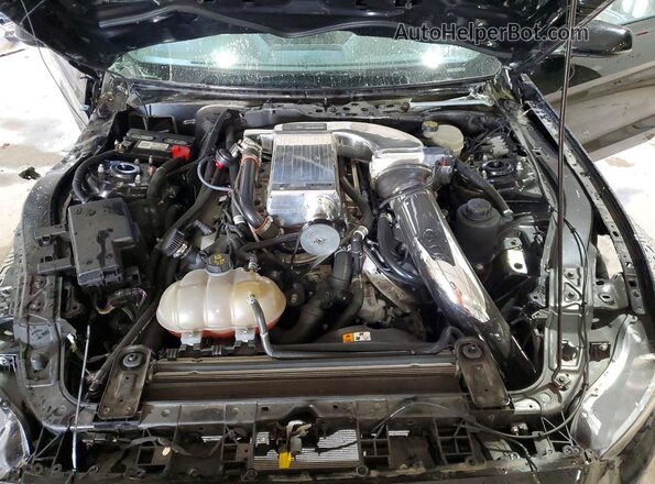 1FA6P8CF3H5201786 2017 FORD MUSTANG Черный Вид задней части салона