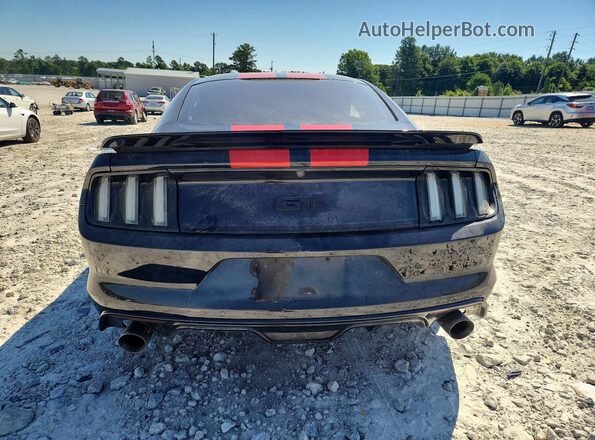 1FA6P8CF3H5210231 2017 FORD MUSTANG Black Հետևի տեսք