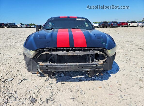 1FA6P8CF3H5210231 2017 FORD MUSTANG Black Դիմացի տեսք