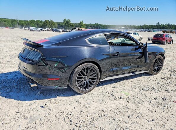 1FA6P8CF3H5210231 2017 FORD MUSTANG Black Հետևի աջ