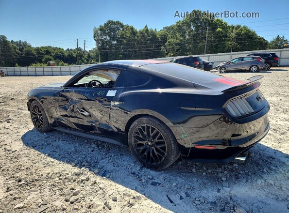 1FA6P8CF3H5210231 2017 FORD MUSTANG Black Հետևի ձախ