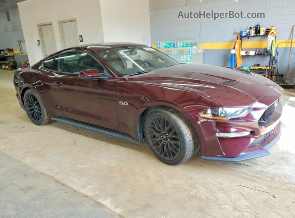 1FA6P8CF3J5127601 2018 FORD MUSTANG Black Przód prawy