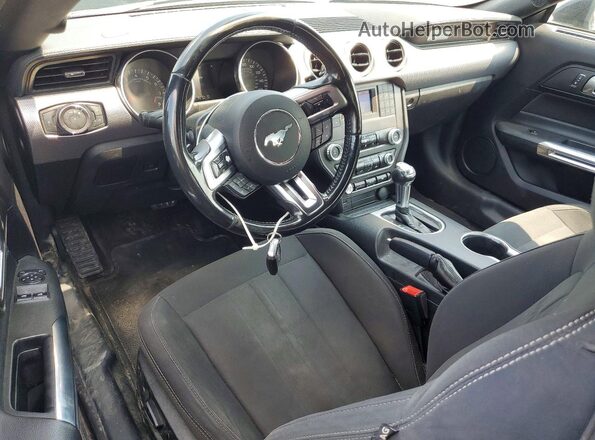 1FA6P8CF3K5132086 2019 FORD MUSTANG Black Vista del salpicadero