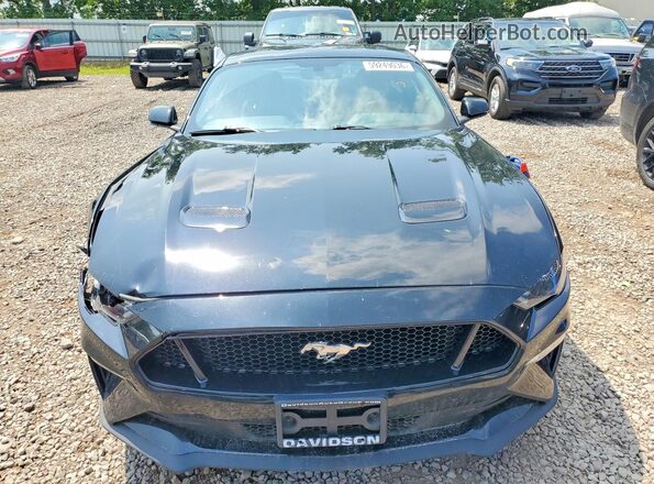 1FA6P8CF3K5132086 2019 FORD MUSTANG Black Vista frontal