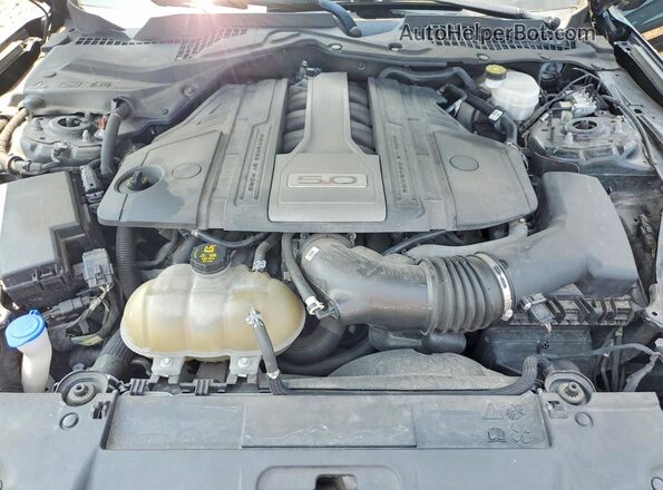1FA6P8CF3K5132086 2019 FORD MUSTANG Black Vista interior trasera