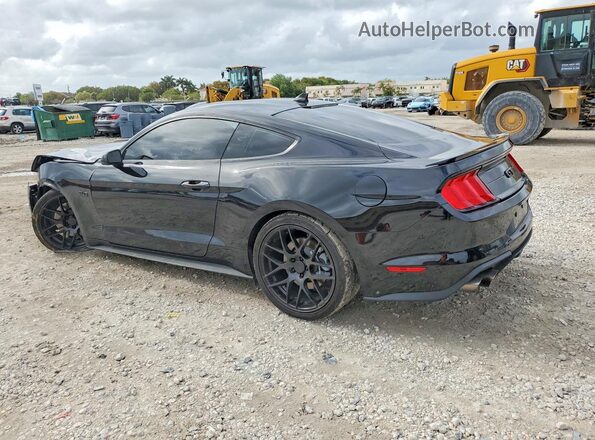 1FA6P8CF3L5145048 2020 FORD MUSTANG Black Tył lewy