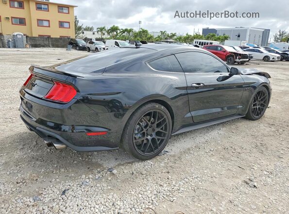 1FA6P8CF3L5145048 2020 FORD MUSTANG Black Tył prawy