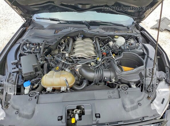 1FA6P8CF3L5145048 2020 FORD MUSTANG Black Widok wnętrza z tyłu
