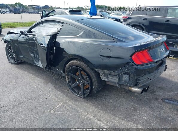 1FA6P8CF3L5177434 2020 FORD MUSTANG Black Tył lewy