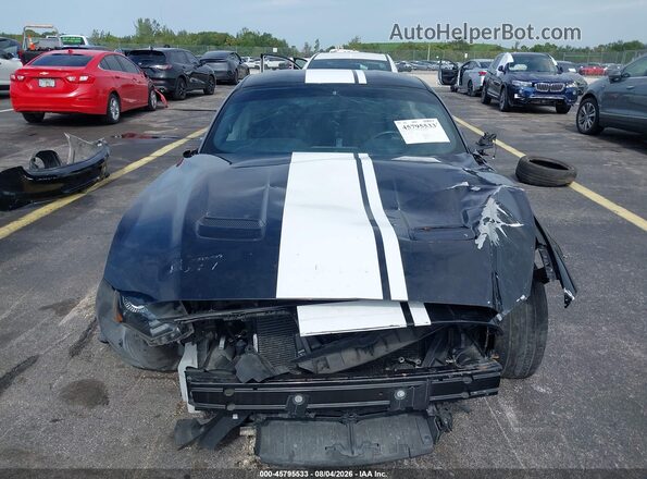 1FA6P8CF3L5177434 2020 FORD MUSTANG Black Widok zestawu wskaźników