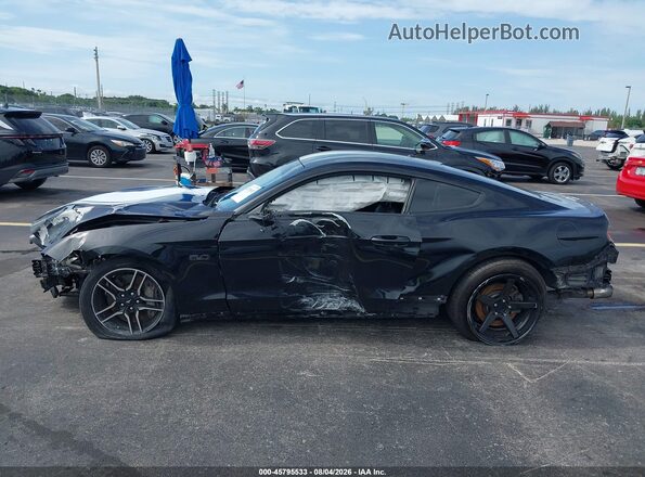 1FA6P8CF3L5177434 2020 FORD MUSTANG Black Widok wnętrza 360 stopni