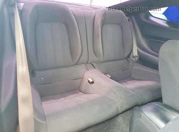 1FA6P8CF3L5182813 2020 FORD MUSTANG Blue უკანა სავარძლების ხედი