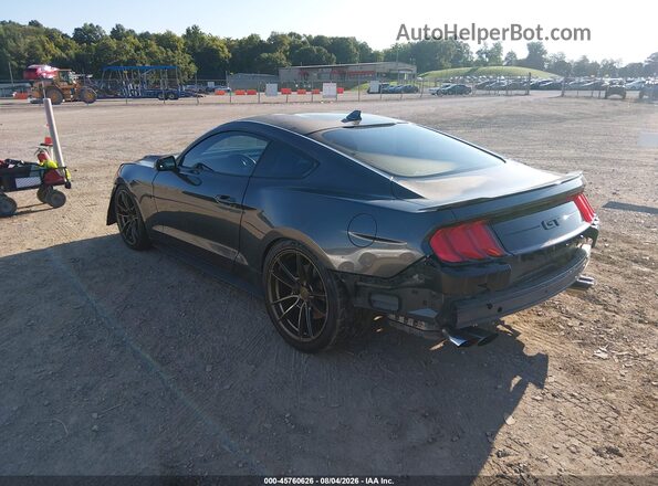 1FA6P8CF3L5189096 2020 FORD MUSTANG Gray Trasero izquierdo