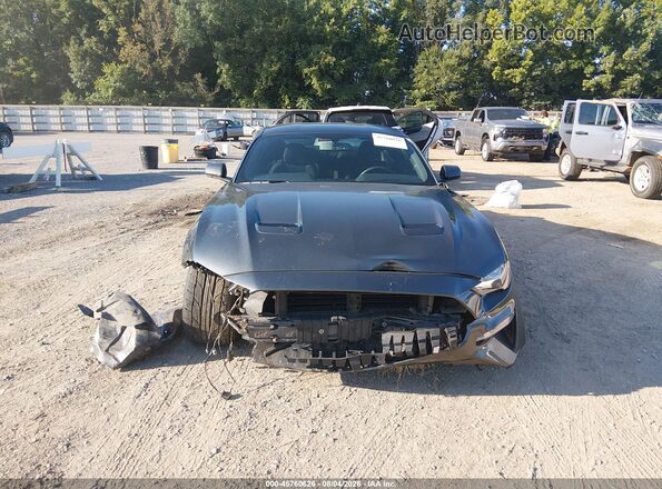 1FA6P8CF3L5189096 2020 FORD MUSTANG Gray Vista interior trasera