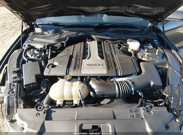 1FA6P8CF3L5189096 2020 FORD MUSTANG Gray Vista trasera