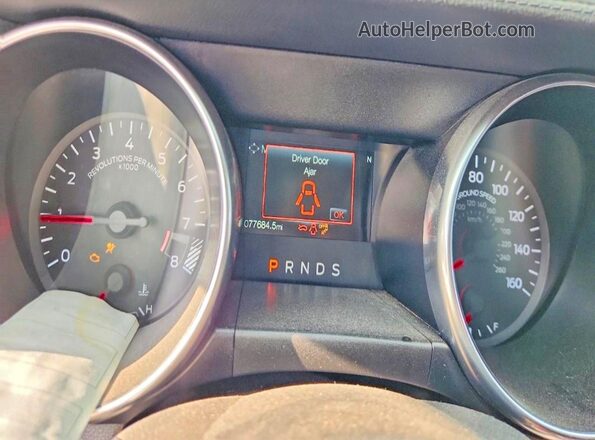 1FA6P8CF3M5154009 2021 FORD MUSTANG Black Սարքավորումների վահանակի տեսք