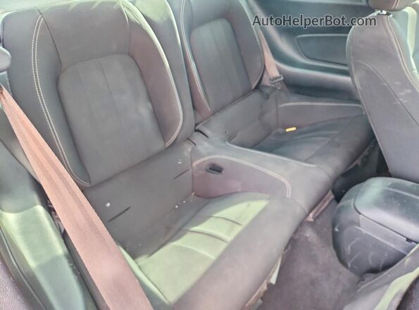1FA6P8CF3M5154009 2021 FORD MUSTANG Black Հետևի նստատեղերի տեսք