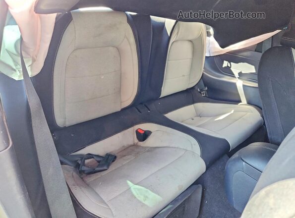 1FA6P8CF3R5412682 2024 FORD MUSTANG Blue Rear seats view