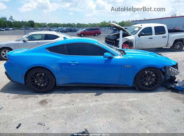 1FA6P8CF3R5420880 2024 FORD MUSTANG Light Blue Панорамний вид салону 360°