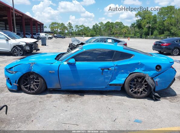 1FA6P8CF3R5420880 2024 FORD MUSTANG Light Blue 